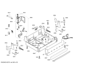 Схема №2 SGS85M12EU Exclusiv с изображением Передняя панель для электропосудомоечной машины Bosch 00441137