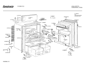 Схема №1 CK8200 с изображением Дверь морозильной камеры для холодильника Bosch 00115931