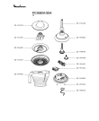 Схема №1 PC302E01/2DA с изображением Мини-контейнер для электросоковыжималки Moulinex SS-994403