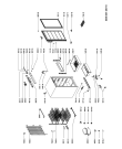 Схема №1 AFG 341/G с изображением Дверка для холодильной камеры Whirlpool 481944269149