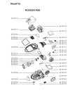 Схема №1 RO362301/4Q0 с изображением Крышечка для пылесоса Rowenta RS-RT9734