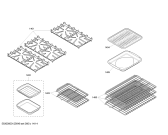 Схема №7 PRG364EDG с изображением Переключатель для плиты (духовки) Bosch 00609110