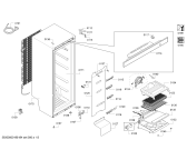 Схема №2 GSNFUQ31CH с изображением Дверь для холодильника Bosch 00715893