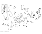 Схема №5 SMI63M05TC с изображением Передняя панель для посудомойки Bosch 00676062