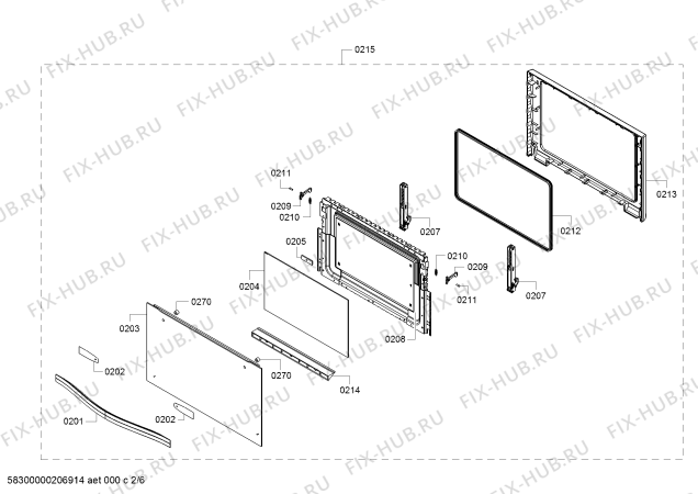 Схема №3 3CW5178A0 с изображением Панель управления для плиты (духовки) Bosch 00776967