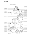 Схема №1 FR804050/87A с изображением Обшивка для электротостера Seb SS-994841