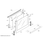 Схема №2 HBN760560F с изображением Панель управления для духового шкафа Bosch 00447145