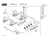 Схема №1 3EMC364B с изображением Столешница для плиты (духовки) Bosch 00470009