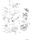 Схема №1 AKZ 136/IX с изображением Панель для духового шкафа Whirlpool 481245240135