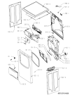 Схема №1 AWZ 2793 с изображением Обшивка для сушилки Whirlpool 481245214073