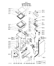 Схема №2 AWF 883 IG с изображением Обшивка для стиралки Whirlpool 481945319667