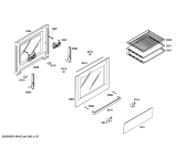 Схема №4 HGV523123T с изображением Панель управления для духового шкафа Bosch 00679624