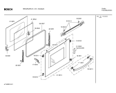 Схема №1 HBN4853 с изображением Панель управления для плиты (духовки) Bosch 00369725