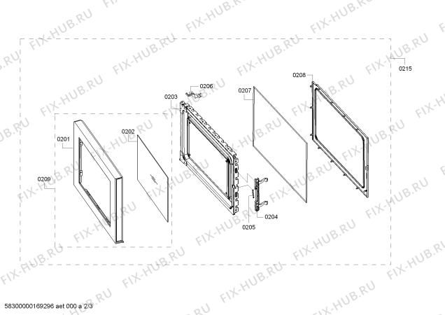 Схема №1 MDA1050 с изображением Панель для микроволновки Bosch 00745202
