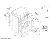 Схема №1 WDI1640EU WDI1640 с изображением Монтажный набор для стиралки Siemens 00494884