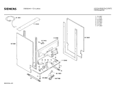 Схема №1 SN59204 с изображением Панель для посудомойки Siemens 00285184