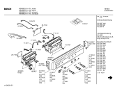Схема №2 HBN8852 с изображением Панель управления для плиты (духовки) Bosch 00431005