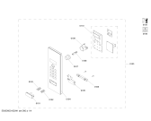 Схема №2 HF24G764 с изображением Панель управления для микроволновой печи Siemens 12012138
