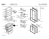 Схема №1 KGS36360 с изображением Дверь для холодильной камеры Bosch 00240677