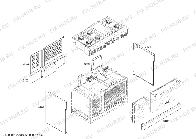 Схема №8 PRG364EDG с изображением Переключатель для плиты (духовки) Bosch 00609110
