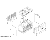 Схема №8 PRD484EEG с изображением Дверь для электропечи Bosch 00478789