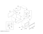 Схема №9 SEMW302BB с изображением Декоративная рамка для электропечи Bosch 00242005