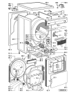 Схема №1 AWZ 120 с изображением Обшивка для сушилки Whirlpool 481245219709