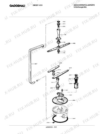 Схема №3 GM287910 с изображением Заливной шланг для посудомойки Bosch 00293669