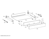 Схема №2 F3460N0 с изображением Рамка для духового шкафа Bosch 00660173