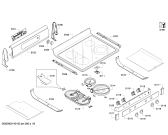 Схема №2 HES7052C с изображением Дисплейный модуль для плиты (духовки) Bosch 00700200