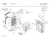 Схема №2 GSL11463GB с изображением Дверь для холодильной камеры Bosch 00219714