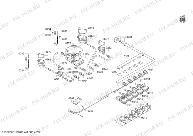 Схема плиты (духовки) Bosch PCQ7A5B80N MS 75F 4G+1W STAR 4KW BOSCH SV - Схема узла 02 Взрыв-схема плиты (духовки) Bosch PCQ7A5B80N MS 75F 4G+1W STAR 4KW BOSCH SV - Схема узла 02