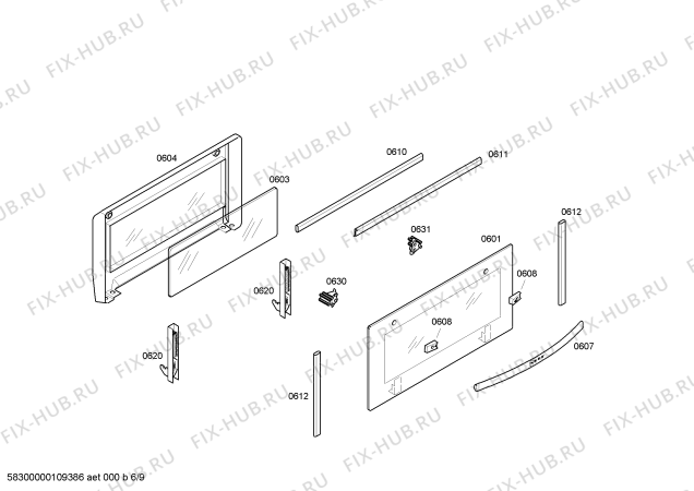 Схема №2 U1322S0GB с изображением Ручка управления духовкой для плиты (духовки) Bosch 00428404