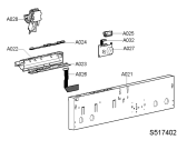 Схема №5 GSX 4966/1 G с изображением Панель для посудомойки Whirlpool 481244011077