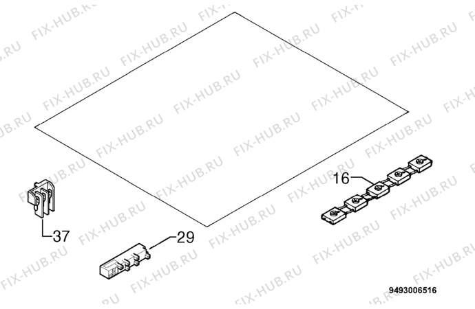 Взрыв-схема плиты (духовки) Aeg 35771G-M - Схема узла Electrical equipment 268