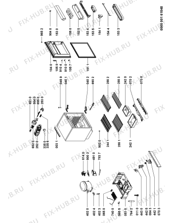 Схема №1 CB635W5 (F091300) с изображением Наставление для холодильника Indesit C00355244