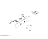 Схема №1 HB200510S с изображением Панель управления для духового шкафа Siemens 00438331