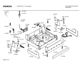 Схема №3 SE25831GB Avantgarde с изображением Передняя панель для посудомойки Siemens 00359804
