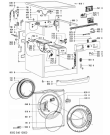 Схема №1 AWOE 7248 с изображением Обшивка для стиральной машины Whirlpool 480111101456