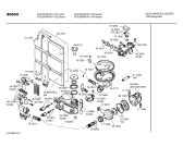 Схема №4 SGI56A32 с изображением Передняя панель для посудомойки Bosch 00434615