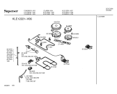 Схема №4 KLE12221 с изображением Устройство поджига для духового шкафа Bosch 00093345
