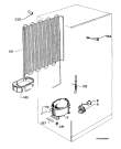 Схема №1 RD25SEA с изображением Компрессор для холодильной камеры Aeg 2260033101