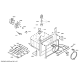 Схема №3 3HT509X Horno balay indepnd.inox.multifuncion с изображением Набор кнопок для электропечи Bosch 00601541
