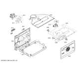 Схема №2 HBN430520F с изображением Панель управления для духового шкафа Bosch 00660744