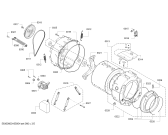 Схема №2 WAS28364SN Logixx 8 VarioPerfect ECOSILENCE DRIVE made in Germany с изображением Крышка для стиралки Bosch 00751291