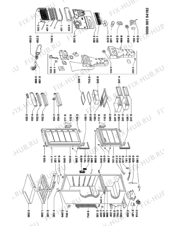 Схема №1 KGNA 305/WH с изображением Другое для холодильника Whirlpool 481228068373