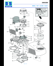 Схема №1 GC 5000 BASIC made in Italy S01 с изображением Кольцо для электромороженицы DELONGHI 5320410039