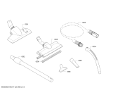 Схема №2 BGL35MOV13 MoveOn 2400W ProParquet с изображением Щетка для твердого пола для мини-пылесоса Bosch 00575147