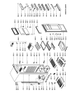 Схема №1 KVIF 3029/A-LH с изображением Вноска для холодильника Whirlpool 481246049471