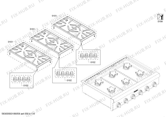 Схема №1 PCG366G с изображением Панель управления для электропечи Bosch 00683734